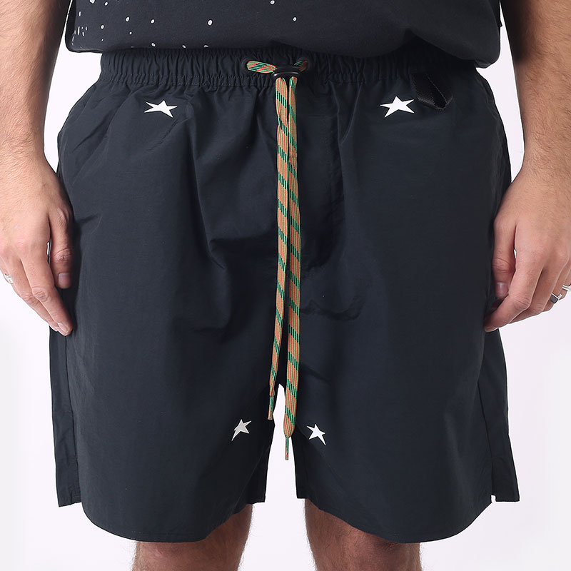 мужские черные шорты  Converse Barriers Shorts 10024271001 - цена, описание, фото 3
